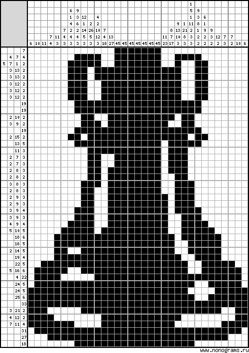 Как разгадать японский кроссворд восстановить рисунок